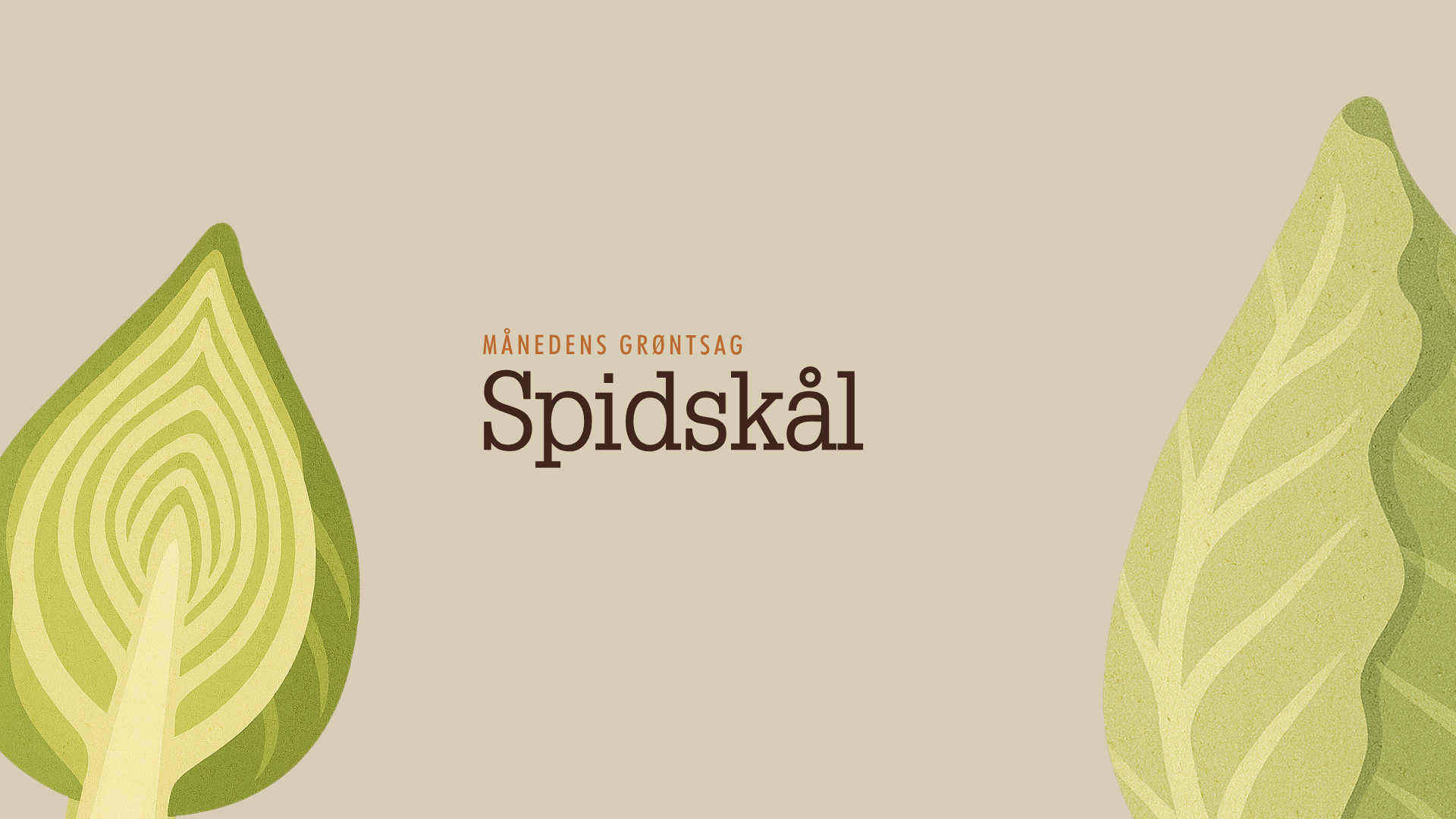 Community Meal / Spidskål