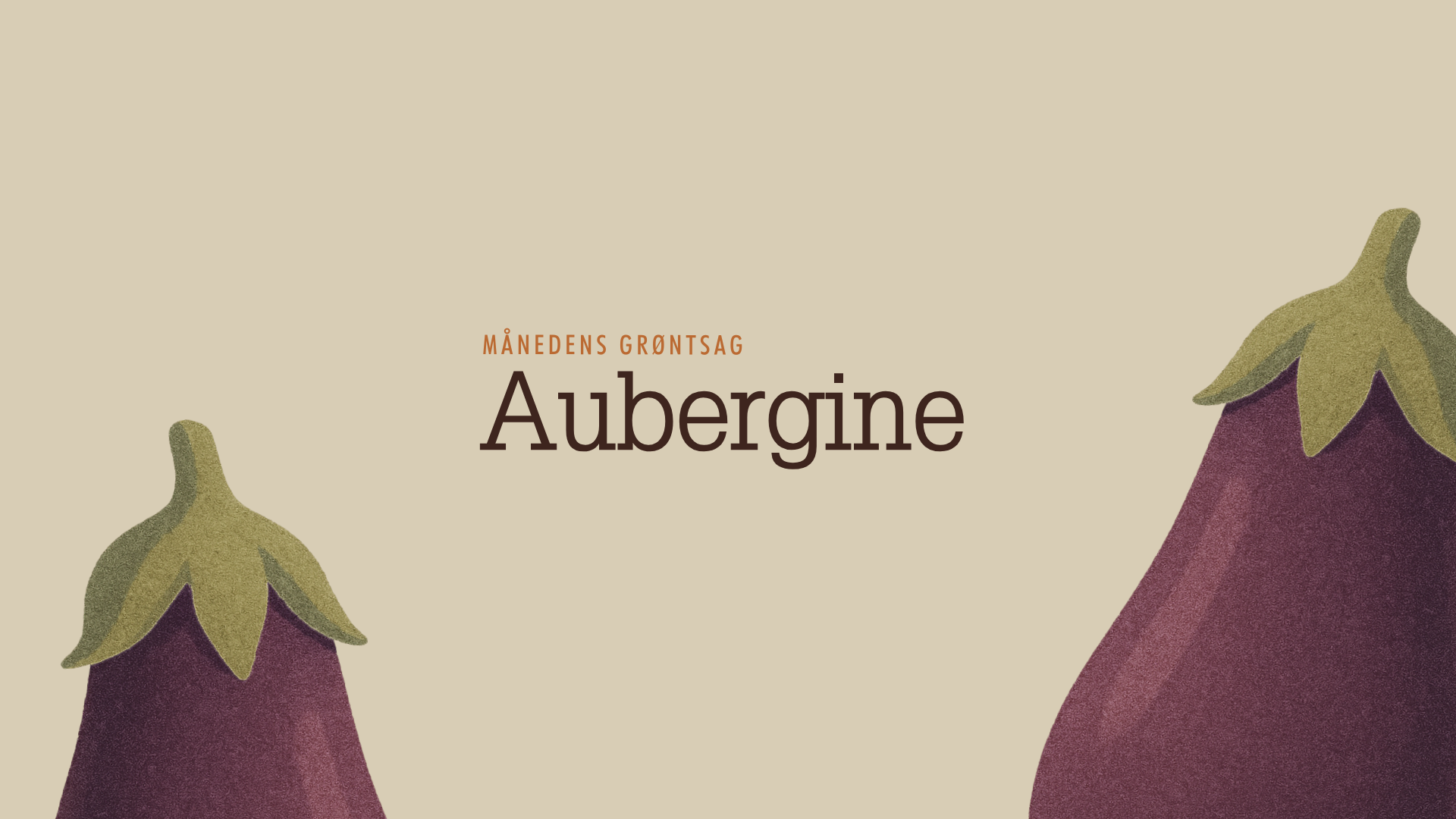 Community Meal / Aubergine